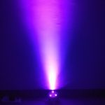 Wireless Remote Control RGBW 12x3W UV Disco Wash Flat Light Equipment 8 Channels DMX 512 LED Uplight Stage Lighting Effect Light
