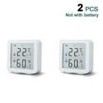 Awaywar Tuya WIFI Temperature and Humidity Sensor Indoor Hygrometer Thermometer Detector Support Alexa Google Home smart life