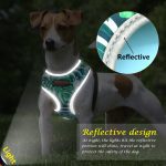Breathable French Bulldog Harness Printed Reflective Dogs Harness Puppy Small Medium Dogs Cats Vest For Pug Walking Training