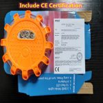 Magnetic Emergency Roadside Safety Light IP44 Road Flares Rescue Light LED Strobe Warning Light Flashlights Car Beacon Lamps