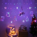 Christmas Lights Indoor/Outdoor EU220V/US110V Fairy lights Moon Star Lamp LED String Decoration for home Party Holiday lighting