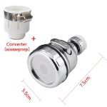 360 Degree Swivel Kitchen Faucet Aerator Adjustable Dual Mode Sprayer Filter Diffuser Water Saving Nozzle Faucet Connector
