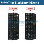 Bouton de clavier pour BlackBerry KEYone DTEK70, câble flexible, pièces de rechange de téléphone, noir argent, 1 pièce