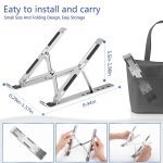 Foldable Laptop Stand Adjustable Notebook Stand Portable Laptop Holder Tablet Stand Computer Support For MacBook Air Pro ipad