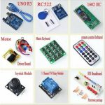 Kit de démarrage RFID pour Arduino UNO R3 Le plus récent, version améliorée, suite d'apprentissage avec boîte de vente au détail