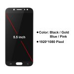 Bloc écran tactile LCD AMOLED, 5.5 pouces, pour Samsung Galaxy J730 J730F J7 Pro 2017