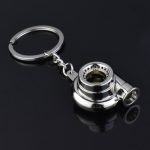 Creative car 6 Speed Gearbox Gear head Keychain Manual Transmission Lever Metal Key Ring Car Refitting Metal Pendant keychain
