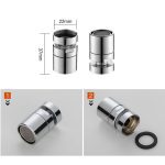 New Brass Water Saving Tap Faucet Aerator Sprayer Attachment with 360-Degree Swivel 2019