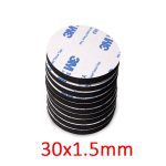 10-100pcs 3M Strong Pad Mounting Tape Double Sided Adhesive Acrylic Foam Tape Two Sides Mounting Sticky Tape Black Multiple size