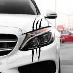 Auto Car Sticker Reflective Monster Claw Scratch Stripe Marks Headlight Decal Car Stickers