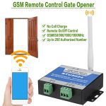 RTU5024 RTU5035 2G 3G GSM Gate Opener Relay Switch Call Door Remote Controller Phone Control Door Opener for Smart Home garage