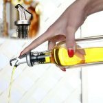Bouchon de verrouillage en caoutchouc d'huile, joint étanche, buse en plastique de qualité alimentaire pulvérisateur distributeur de liqueur, verseurs de vin outils de Bar
