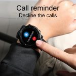 LIGE – montre connectée pour les hommes, étanche conforme à la norme IP68, ECG, moniteur de rythme cardiaque et de pression sanguine, moniteur d'activité physique, 2021