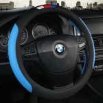 Universal Car Steering Wheel Cover Leather Car steering sleeve Car Accessories Auto Steering-Weel covers Auto Upholstery