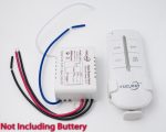 Digital Remote Control Light Switch Wireless ON OFF Remote Control Switch for Light Bulb Chandelier 220V RF433 1/2/3/4 Ways