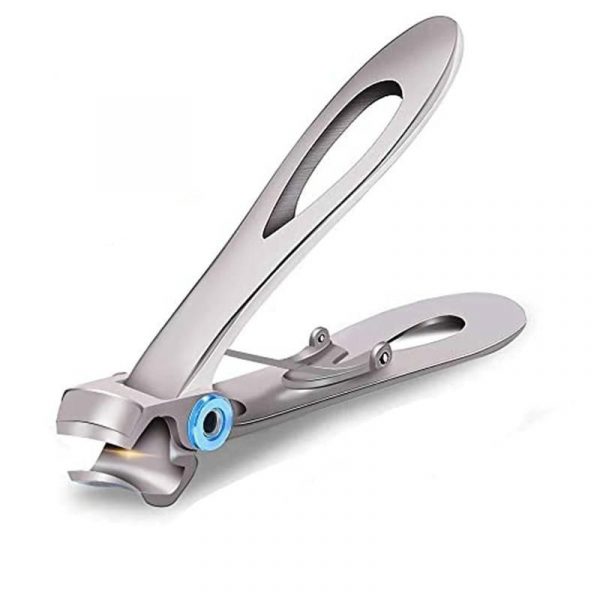 Nail Clippers Stainless Steel Wide Jaw Opening Manicure Nail Clipper Fingernail Cutter Thick Hard Ingrown Toenail Pedicure Tool