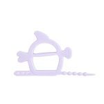 Anneau de dentition en silicone pour nourrisson,gant pour nouveau-né, jouet de mastication pour le développement dentaire, sucette durable pour enfant, pouce et doigts, accessoire durable d'allaitement,