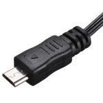 Micro USB Male to 2 RCA AV Adapter Audio Video Cable Cord 150cm For Mobile Phone LG Nitro HD NOKIA N10 HUAWEI Ascend p1