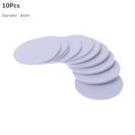 10PCS Ntag215 NFC Tags Phone Available Adhesive Labels RFID Tag 25mm Coin Holder Capsules Box Storage Clear Round Display Cases