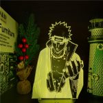 Naruto Douleur Akatsuki 3D LED Couleurs Changeantes Veilleuses Anime Lampe Naruto Bandai 3D Visuel Éclairage Pour Chambre À Coucher