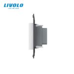 Livolo DIY Parts Standard 2pins Power Socket,2pins plugs