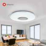 OFFDARKS Modern LED ceiling Lights home lighting 36W 48W 52W 72W APP Bluetooth Music light bedroom lamps Smart ceiling lamp