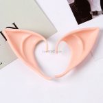 1 paire de fausses oreilles d'ange mystérieux, accessoires en Latex, décoration de Costume Cosplay féerique pour fête d'halloween