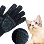 Pet Glove Cat Grooming Glove Cat Hair Deshedding Brush Gloves Dog Comb For Cats Bath Clean Massage Hair Remover brushes Gentle