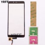 Panneau d'écran tactile pour Xiaomi Redmi 6A, 5.45 pouces, verre avant, capteur lentille, lingettes de colle 3M