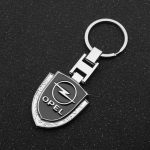 1PCS 3D Metal+Braided rope Car Styling Keychain Key Chain Key Rings For Opel Astra H G J Insignia Mokka Zafira Corsa Vectra C D