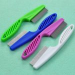 Home Pet Animal Care Comb Protect Flea Comb for Cat Dog Pet Stainless Steel Comfort Flea Hair Grooming Comb PCCYTM335
