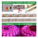 LED Grow Light Full Spectrum USB Grow Light Strip 0.5m 1m 2m 3m 2835 SMD DC5V LED Phyto Tape for Seed Plants Flowers Greenhouses