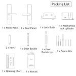 Aqara Smart N200 Door Lock Fingerprint Bluetooth Password NFC Unlock Works With Mijia Apple HomeKit Smart Linkage With Doorbell