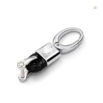 Leather Zinc Alloy Car Key Rings Keychain Key Chain For MINI Cooper R55 R56 R57 R58 R59 R60 F54 F55 F56 F57 F60 Car styling