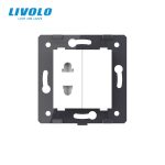Livolo DIY Parts Standard 2pins Power Socket,2pins plugs