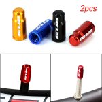 2 pièces accessoires de vélo en aluminium vélo pneu Valve capuchon Presta vtt vélo de route Tube intérieur Valve couvercle AV/FV universel voiture moto
