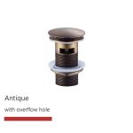 antique with hole
