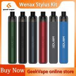 GeekVape – Kit de dosettes de stylet Wenax, pré-commande, batterie 1100mAh, cartouche 2ml avec bobine G, 1,2ohm, Cigarette électronique, Vape VS Aegis Pod