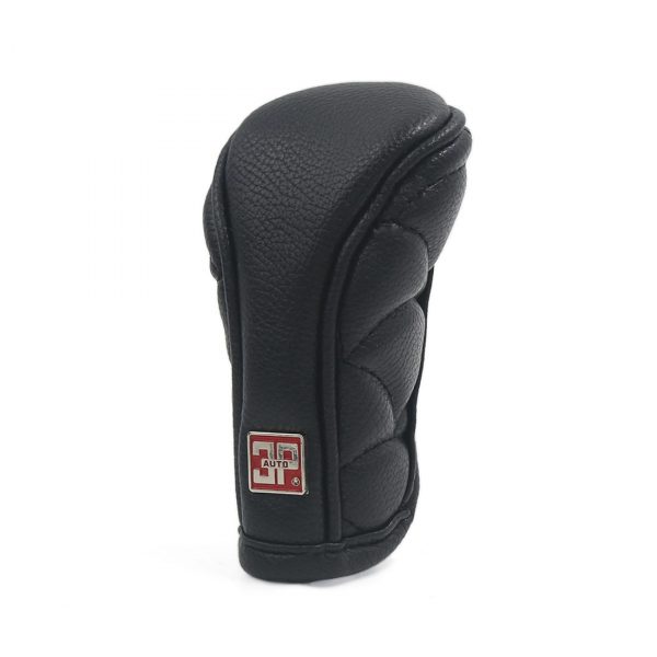 Uxcell Universal Anti-Slip Soft Sponge Padded Zipper Closure Car Gear Shift Knob Cover Black