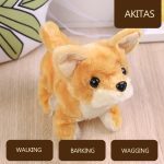 Jouets électroniques interactifs pour animaux de compagnie, Robot chien aboyant, jouets électroniques pour enfants