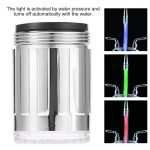 Light-up LED Water Faucet Changing Glow Kitchen Shower Tap Water Saving Novelty Luminous Faucet Nozzle Head Bathroom Light