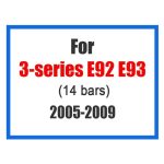 Front Grille Trim Strips For BMW E46 E90 E60 E39 E36 F30 F10 F20 X5 E70 E53 G30 E91 E92 E93 E87 X3 E83 F25 X6 E71 F31 F22 F34 X1
