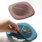 Shower Drain Covers Silicone Tube Drain Hair Catcher Stopper With Sucker For Bathroom Kitchen Ubber Bathtub Sink Strainer Plug