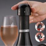 1/3 pièces Rouge Sous Vide Bouteille De Vin Bouchon Silicone Scellé Champagne Bouchon De Bouteille Vide Conservent Leur Fraîcheur Vin Bouchon Bar Outils