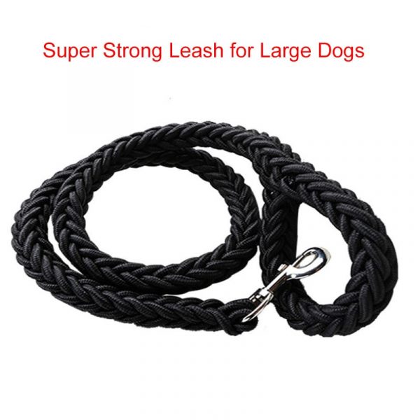 Nylon Dog Harness Leash For Medium Large Dogs Leads Pet Training Running Walking Safety Mountain Climb Big Dog Tenacity Ropes