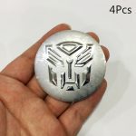 Car Styling Plastic 3D Car Stickers Cool Autobots Logo Transformers Badge Emblem Tail Decal Motorcycle bicycle Car decoration