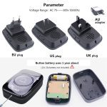 CACAZI 60 Chime 110DB 300M Wireless Doorbell Waterproof Remote EU AU UK US Plug Smart Door Bell Battery 1 Button 1 2 3 Receiver