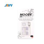 JAVY – Adaptateur pour carte SIM pour Smartphones, accessoire pour nano cartes, kit de connexion pour IPhone 6, 7 plus, 5S, et Huawei P8 Lite, P9, Xiaomi Note 4 Pro, 3S, Mi5, support de sim