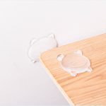 Door Stoppers Wall Protection Safety Shock Absorber Door Handle Bumpers Security PU Transparent Wall Starfish Shape Protectors