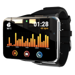 LOKMAT – montre connectée APPLLP MAX pour Android, bracelet détachable, téléphone, double caméra, appels vidéo, Wifi, 4G, RAM 4 go, ROM 64 go